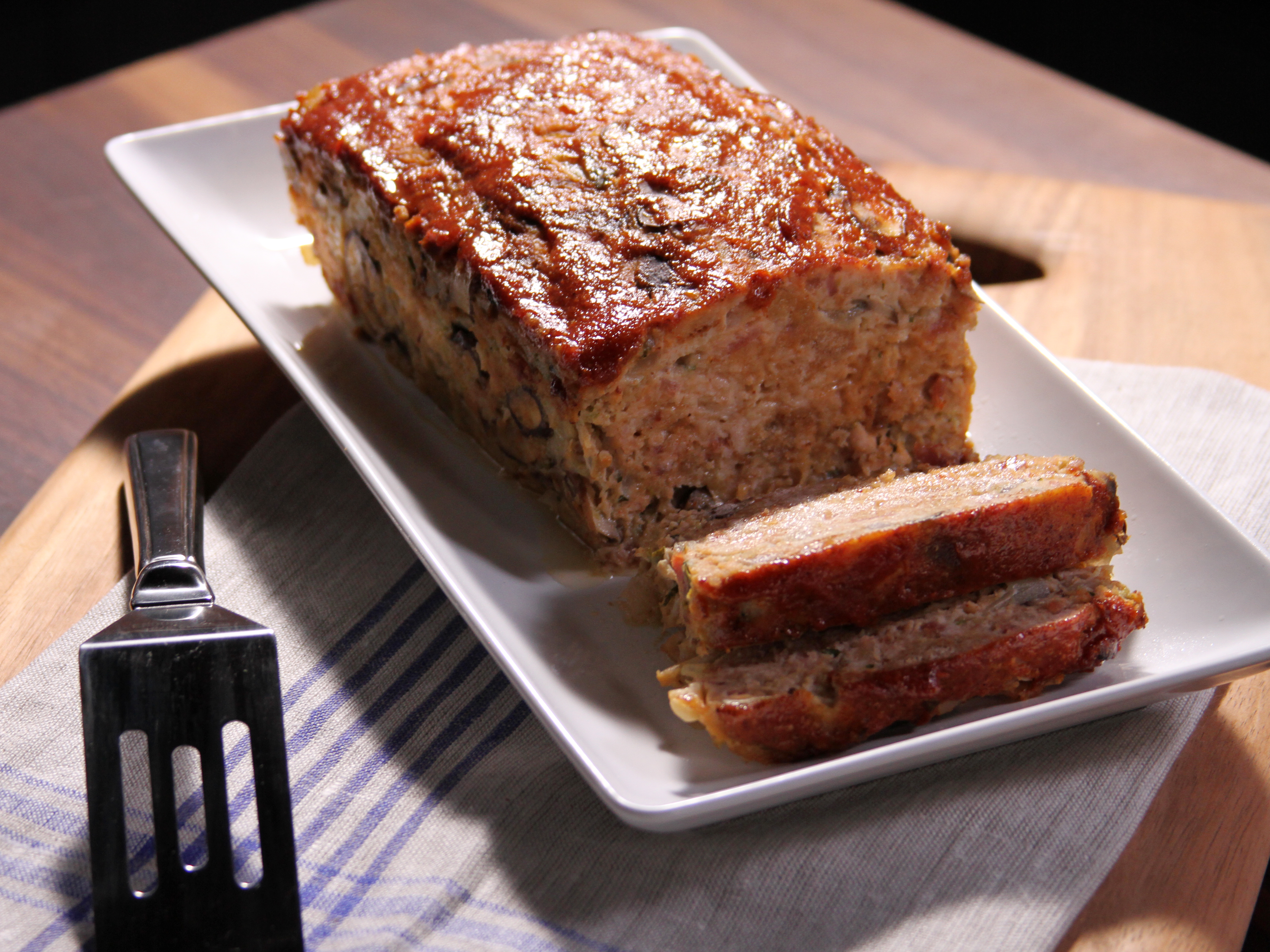 Мясной хлеб из фарша индейки