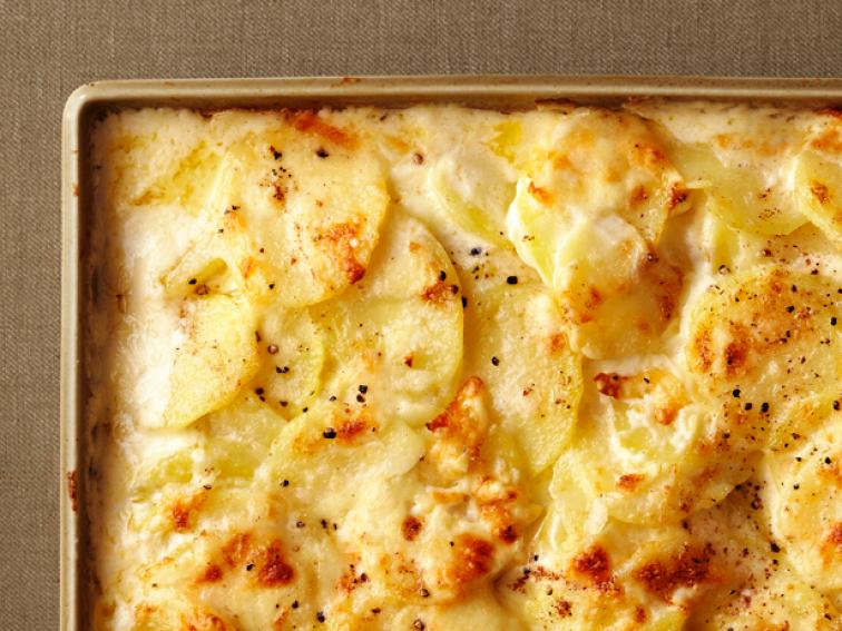 Four Cheese Scalloped Potatoes Recipe Food Network Kitchen Food Network