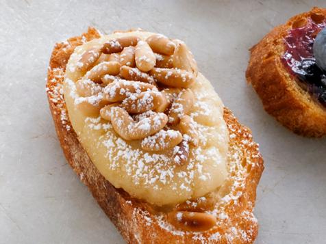 Almond-Pine Nut Bruschetta