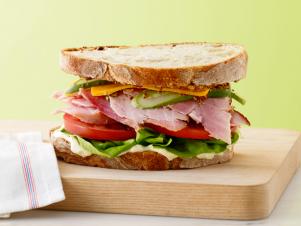 Ultimate Ham Sandwich with Homemade Mayonnaise