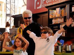 Guy Fieri With Ej At Miami Food And Wine Festival