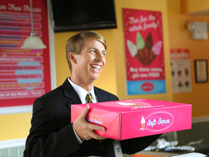 30 ROCK -- "Reaganing" Episode 505 -- Pictured: Jack McBrayer as Kenneth -- Photo by: Ali Goldstein/NBC/NBCU Photo Bank