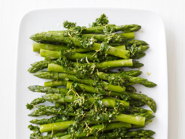 lemon-parsley asparagus