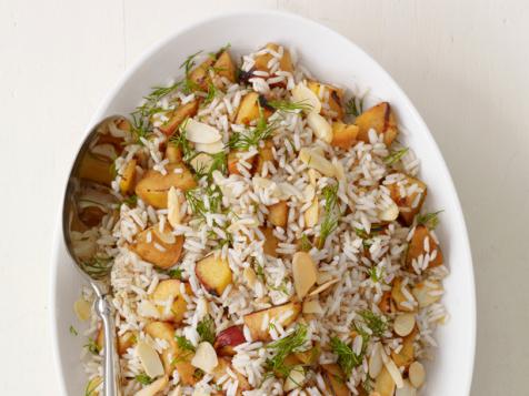 Spiced Rice With Nectarines