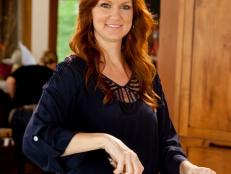 Ree Drummond - host, prepares chicken fried steak, gravy, mashed potatoes and marinaded tomato salad  in the kitchen of the lodge during episode 1 as seen on Food Network's Pioneer Woman Season 1. 