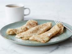 Go French with Alton Brown's foolproof Crepes recipe from Good Eats on Food Network. Add veggies for a savory version; use chocolate and berries for dessert.