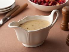Food Network Magazine shows you how to make the perfect gravy in seven simple steps with photos.