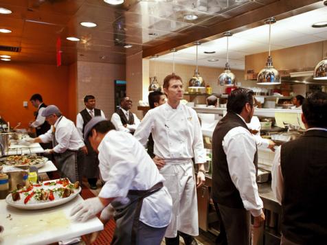On the Line with Bobby Flay at Bar Americain