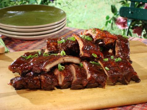Sweet and Spicy Asian Barbecued Ribs