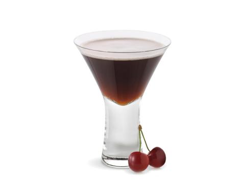 Cherry Macaroon Martini