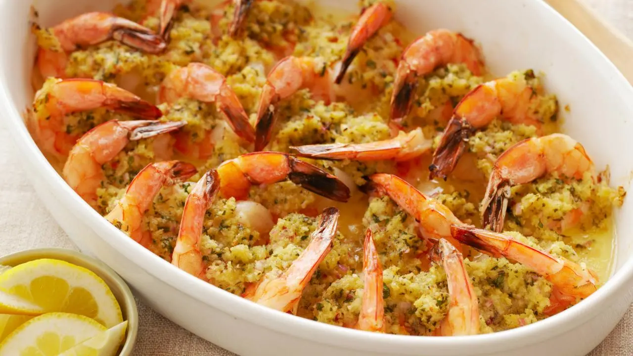 Baked Shrimp Scampi