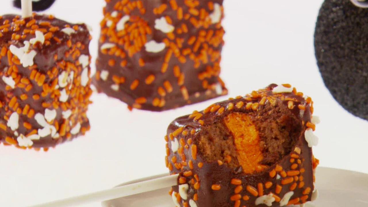 Chocolate-Orange Cake Pops