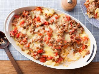 Food Network's Beef and Cheddar Casserole