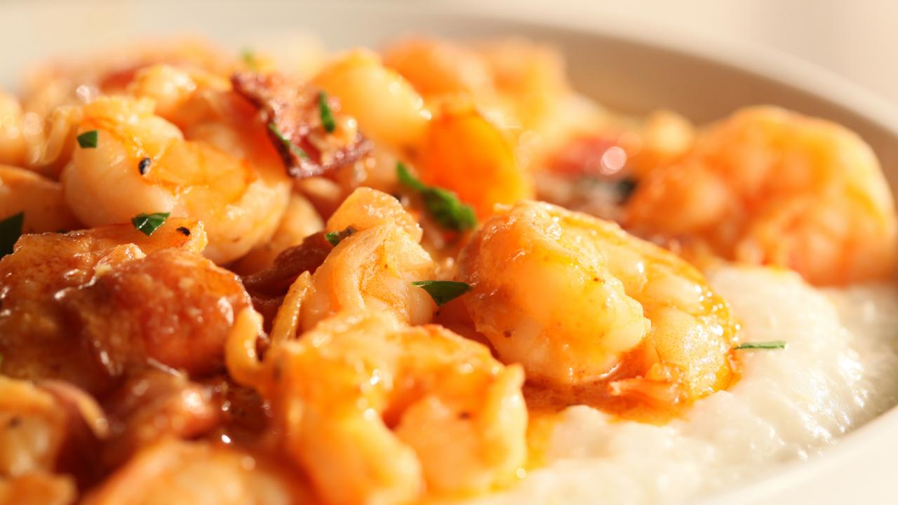 Sandra Lee Makes the Greatest Shrimp and Grits Ever
