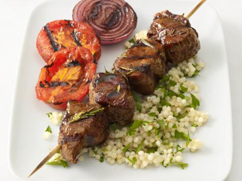Beef Kebabs With Couscous