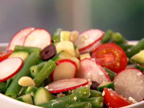 Crunchy Chopped Green Bean Salad