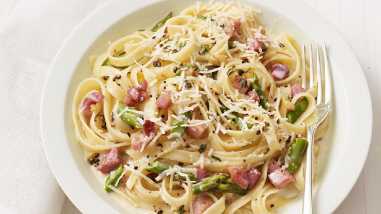 Asparagus-Prosciutto Pasta