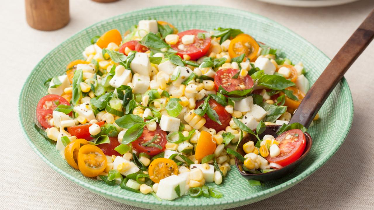 Fresh Corn and Tomato Salad