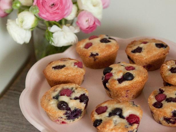 blueberry raspberry muffins