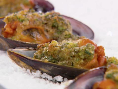 Mussels Oreganata