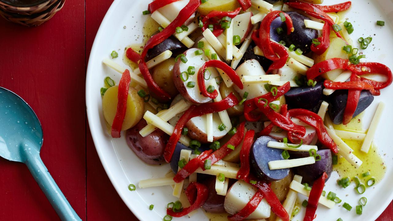Red, White, Blue Potato Salad