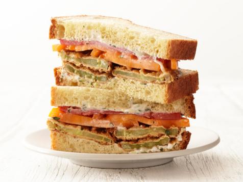 Fried Green Tomato Sandwiches — Meatless Monday