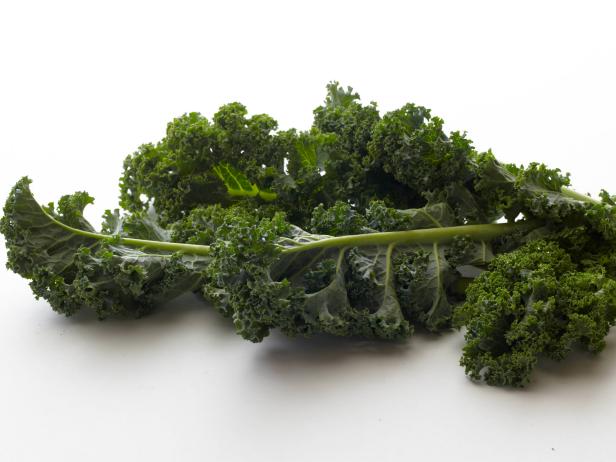 Stock Photo of Kale on White