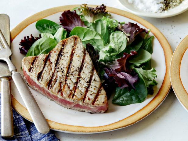 tuna grilled steaks recipe steak cook ahi food garten ina salad grill grilling network recipes perfectly bobby flay weber prev