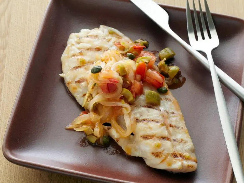 Bobby Flay's Grilled Snapper Vera Cruz