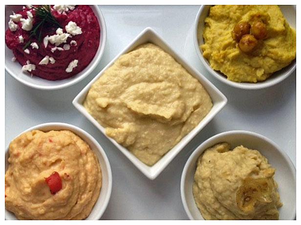 hummus 5 ways