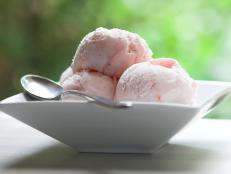 Bowl of Ice Cream with spoon