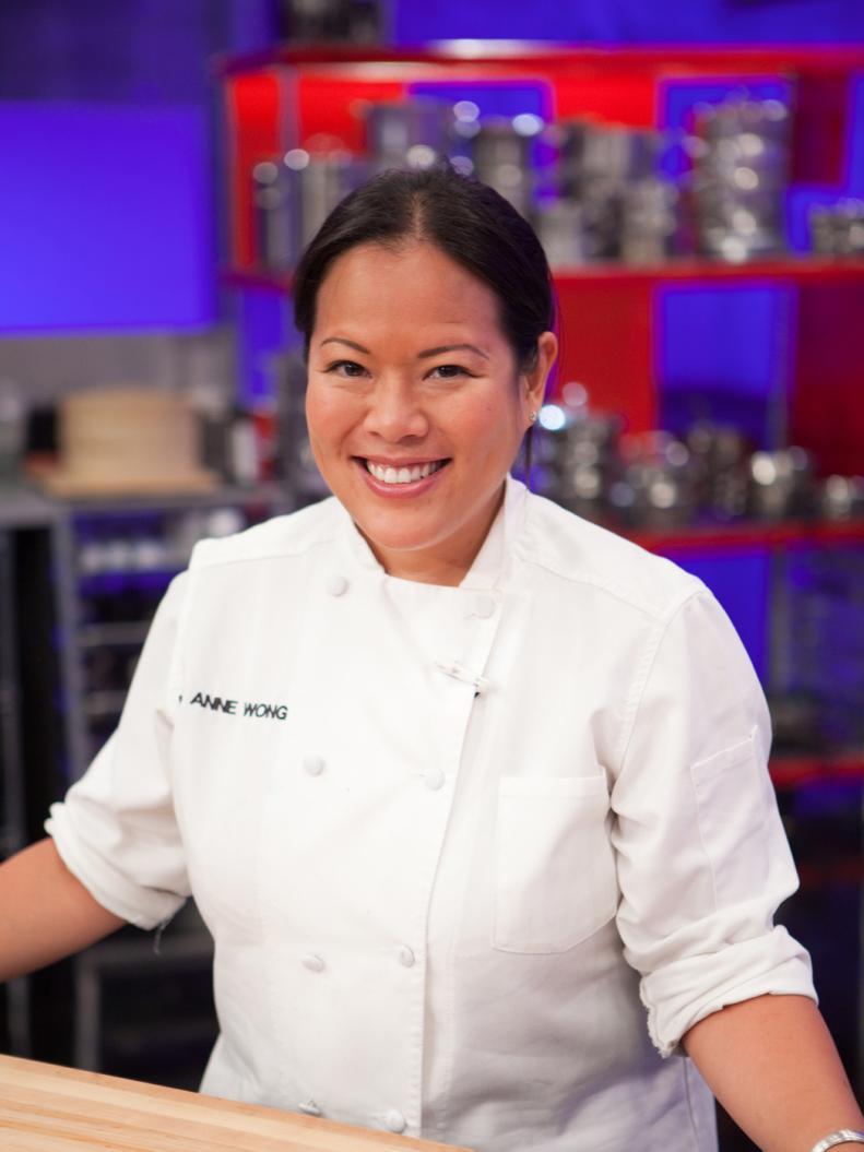 Rival Chef Lee Anne Wong as seen on Food Network's Next Iron Chef, Redemption, Season 5.