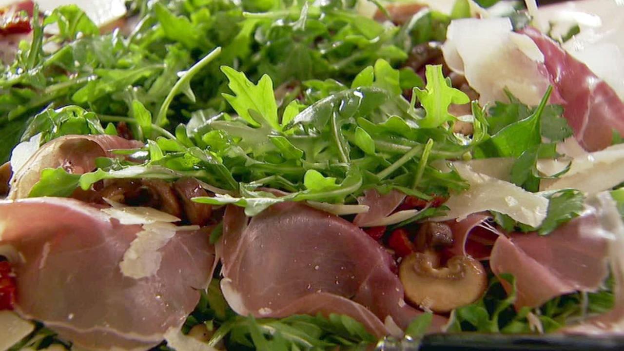 Ina's Warm Mushroom Salad