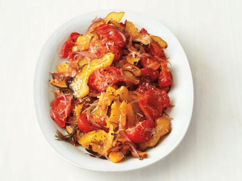 Roasted Squash and Tomatoes