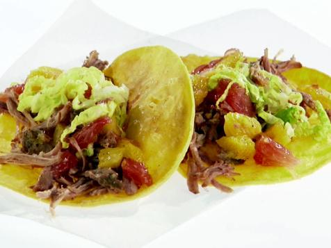 Pulled Pork Tacos with Citrus Salsa