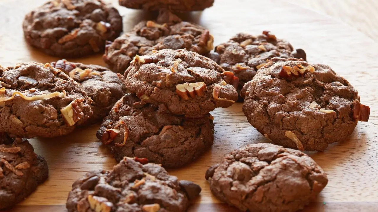 German Chocolate Cookie Treats