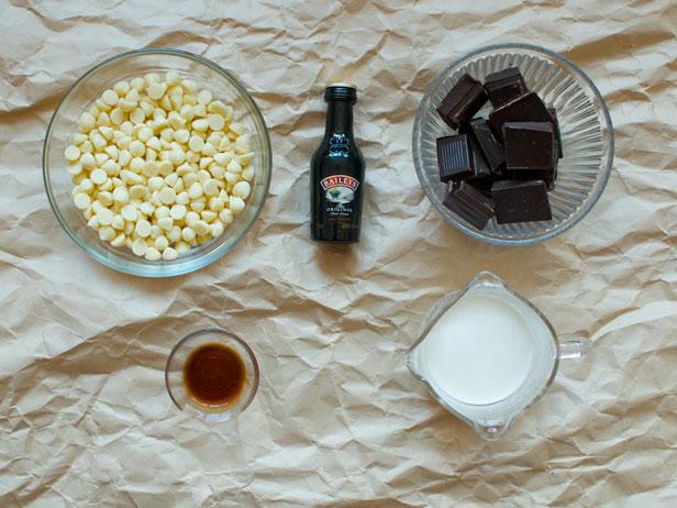 Chocolate Truffle ingredients