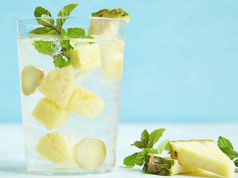 Pineapple-Mint-Ginger Water