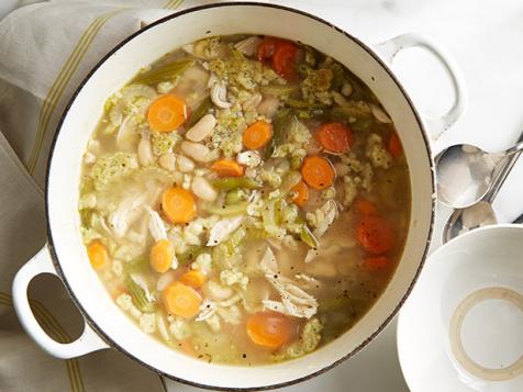 Chicken and Dumpling Soup with Quinoa