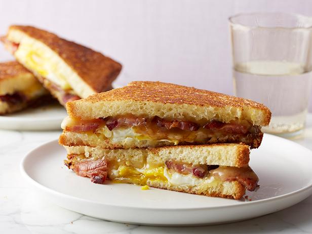 Food Network's Maple Bacon Grilled Cheese
