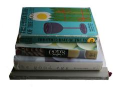 Here are four favorite egg cookbooks from past and (recent) present: the best, the most-charming and the most-beautiful egg books from Food Network's shelves.