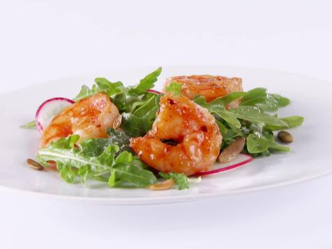 Chipotle Shrimp and Arugula Salad
