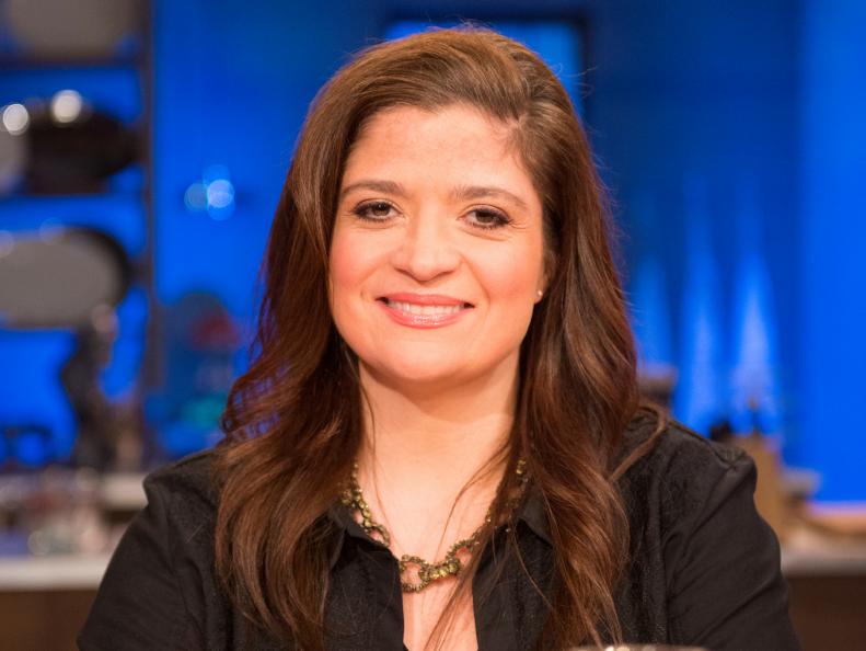 Guest Judge Alex Guarnaschelli at the Star Challenge "Chopped" as seen on Food Network Star, Season 9.