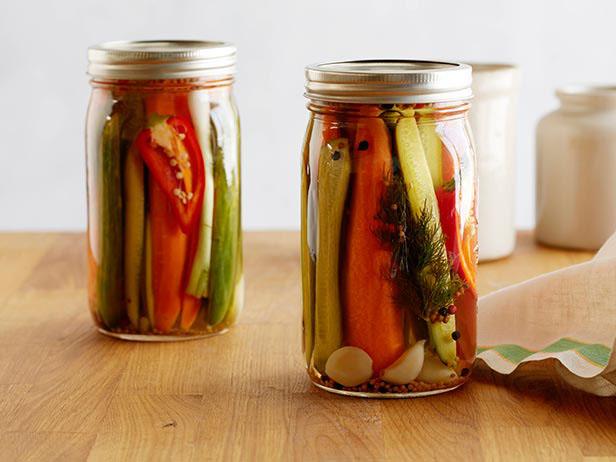 Fresh Refrigerator Pickles: Cauliflower, Carrots, Cukes, You Name It