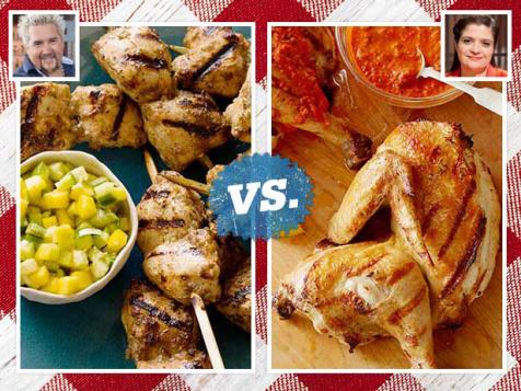 VOTE: Star vs. Chopped Grilled Chicken Showdown
