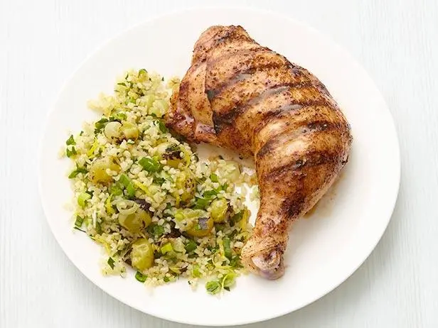 Grilled Chicken With Bulgur Recipe Chef S Resource Recipes