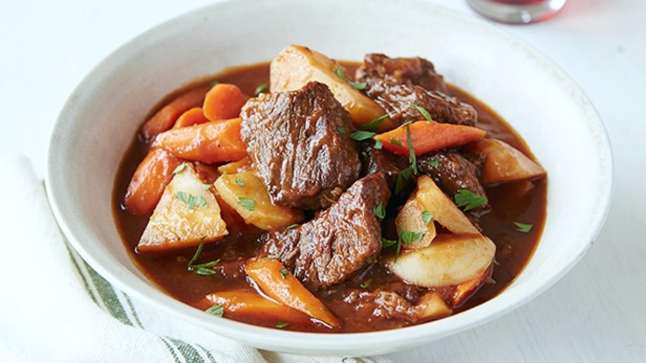Beef Stew With Root Vegetables