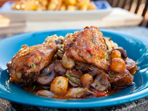Chicken Thigh and Fennel Sausage Cacciatore "Hunter Style"
