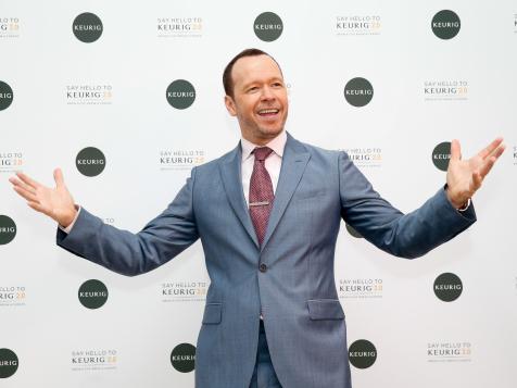 Sweet, Creamy Coffee with Toast on the Side: Donnie Wahlberg Dishes on His Morning Brew