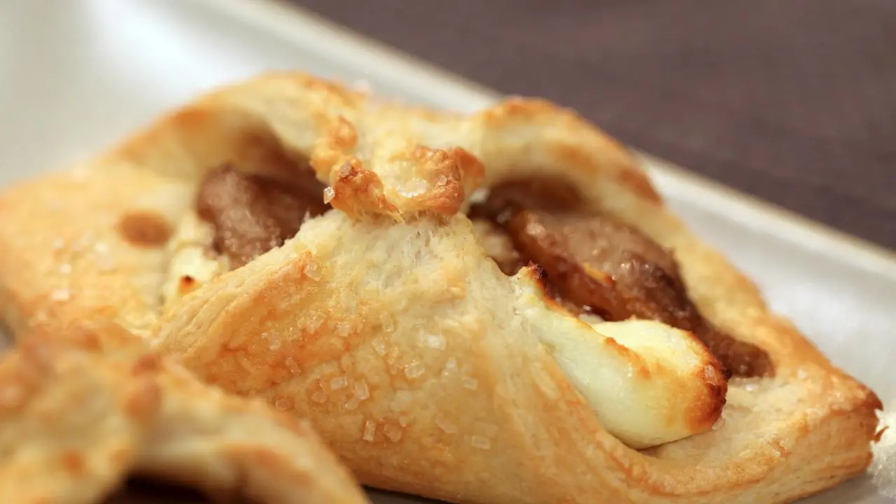 Pear and Goat Cheese Danish